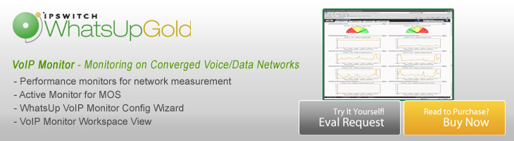 WhatsUp Gold VoIP Monitor