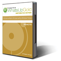 WhatsUp Gold Distributed Edition Network Monitoring Software